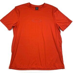 Oakley Performance Fit Logo Short Sleeve Regular Fit-Shirt Men's Size 2XL